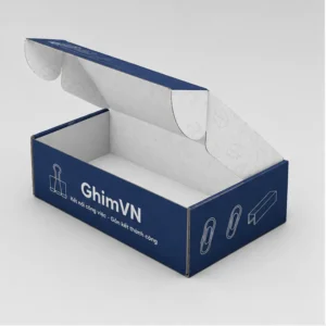 Hộp Carton Sóng E Đựng Ghim