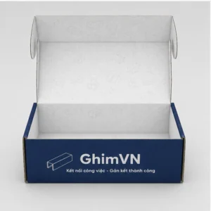 Hộp Carton Sóng E Đựng Ghim