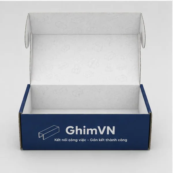Hộp Carton Sóng E Đựng Ghim