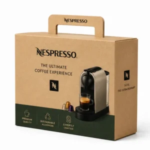 Hộp Carton Quai Xách Đựng Máy Pha Cà Phê