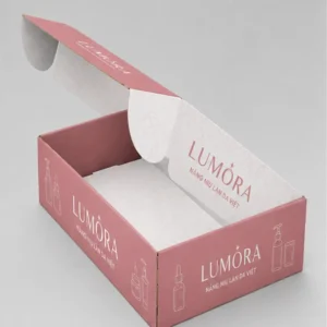 Hộp Carton Sóng B Đựng Mỹ Phẩm