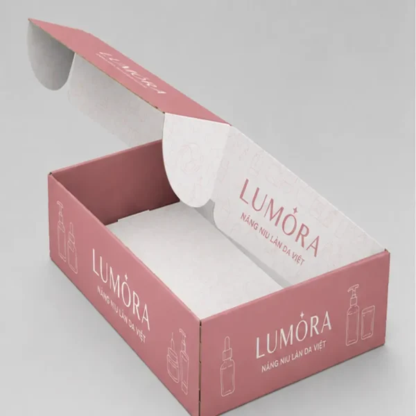 Hộp Carton Sóng B Đựng Mỹ Phẩm