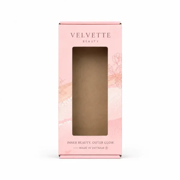 Hộp Carton Sóng Nắp Gài Có Cửa Sổ Đựng Mỹ Phẩm