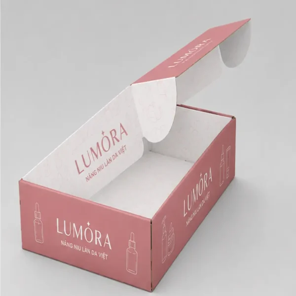 Hộp Carton Sóng B Đựng Mỹ Phẩm