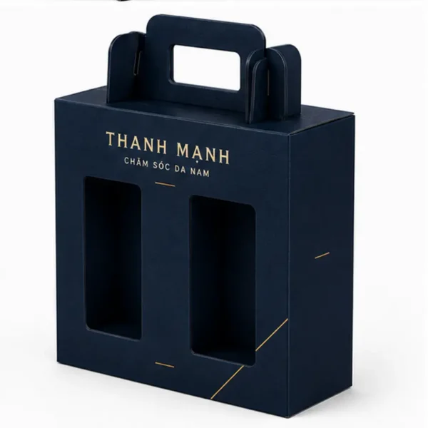 Hộp Carton Quai Xách Đựng Mỹ Phẩm