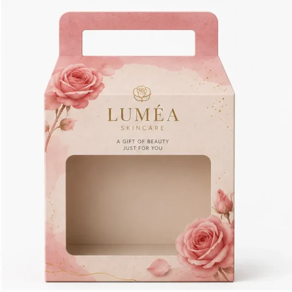 Hộp Carton Khóa Đáy Quai Xách Đựng Mỹ Phẩm