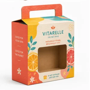 Hộp Carton Sóng Khóa Đáy Đựng Mỹ Phẩm