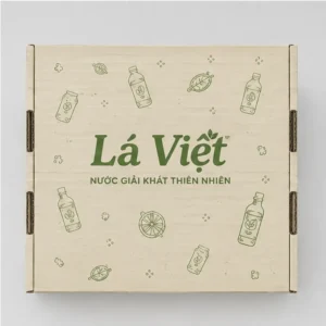 Hộp Carton Nắp Gài Đựng Nước Giải Khát
