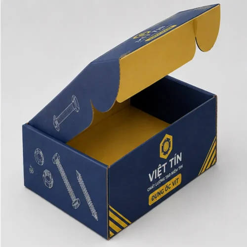 Hộp Carton Sóng C Đựng Ốc Vít