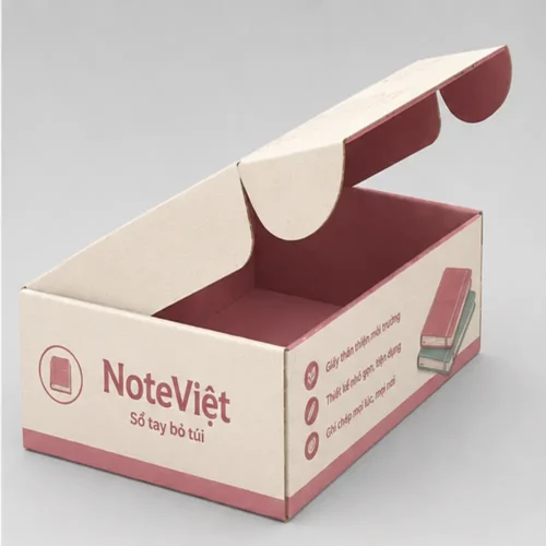 Hộp Carton Nắp Gài Đựng Sổ Tay