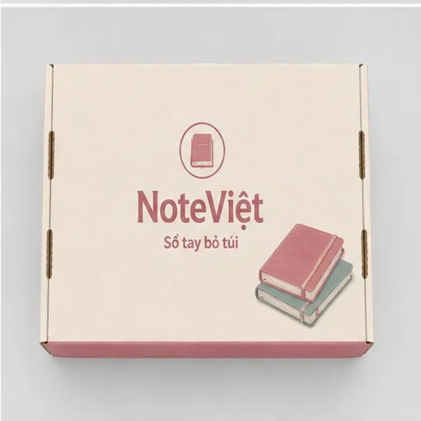 Hộp Carton Nắp Gài Đựng Sổ Tay