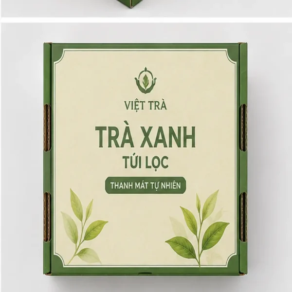 Hộp Carton Nắp Gài Đựng Trà