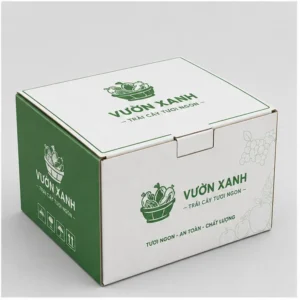 Hộp Carton Nắp Gài Đựng Trái Cây
