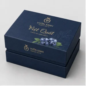 Hộp Đựng Trái Cây Carton Sóng Nắp Rời