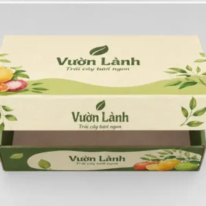 Hộp Nắp Gài Đựng Trái Cây