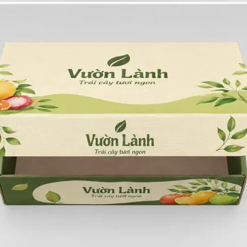 Hộp Nắp Gài Đựng Trái Cây