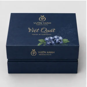 Hộp Đựng Trái Cây Carton Sóng Nắp Rời