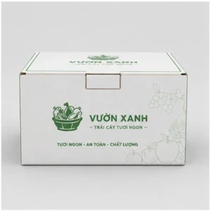 Hộp Carton Nắp Gài Đựng Trái Cây