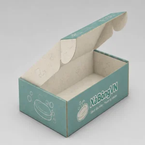 Hộp Carton Sóng E Đựng Xà Phòng
