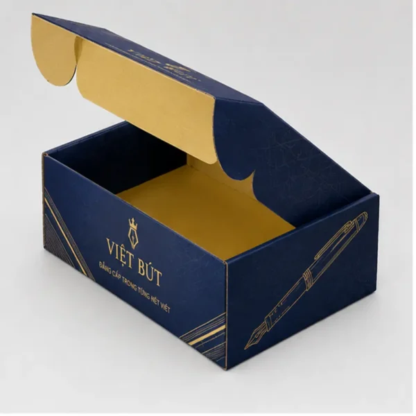 Hộp Carton Sóng C Đựng Bút