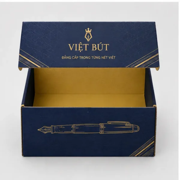 Hộp Carton Sóng C Đựng Bút