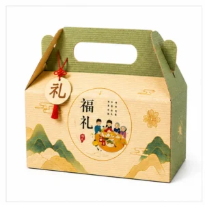 Hộp Quà Tặng Carton Sóng Khóa Đáy