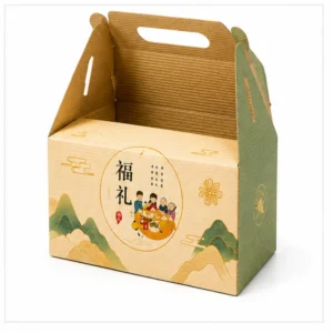 Hộp Quà Tặng Carton Sóng Khóa Đáy