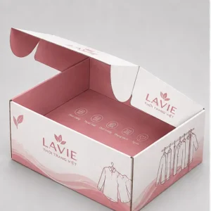 Hộp Carton Nắp Gài Thời Trang Việt