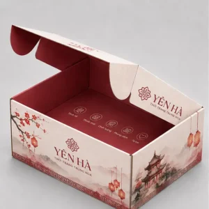 Hộp Carton Nắp Gài Thời Trang