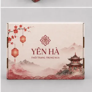 Hộp Carton Nắp Gài Thời Trang